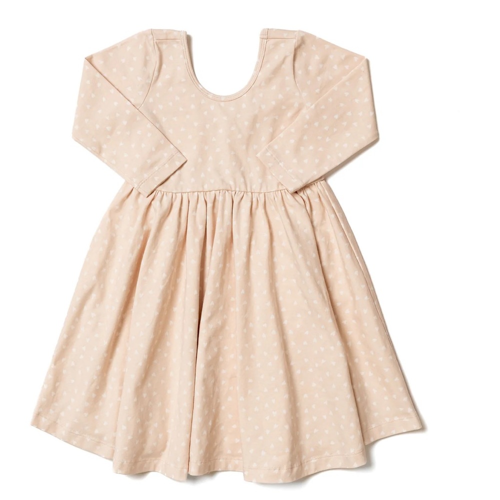 Charming Cream Kids Dress